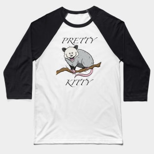 Pretty Kitty Baseball T-Shirt